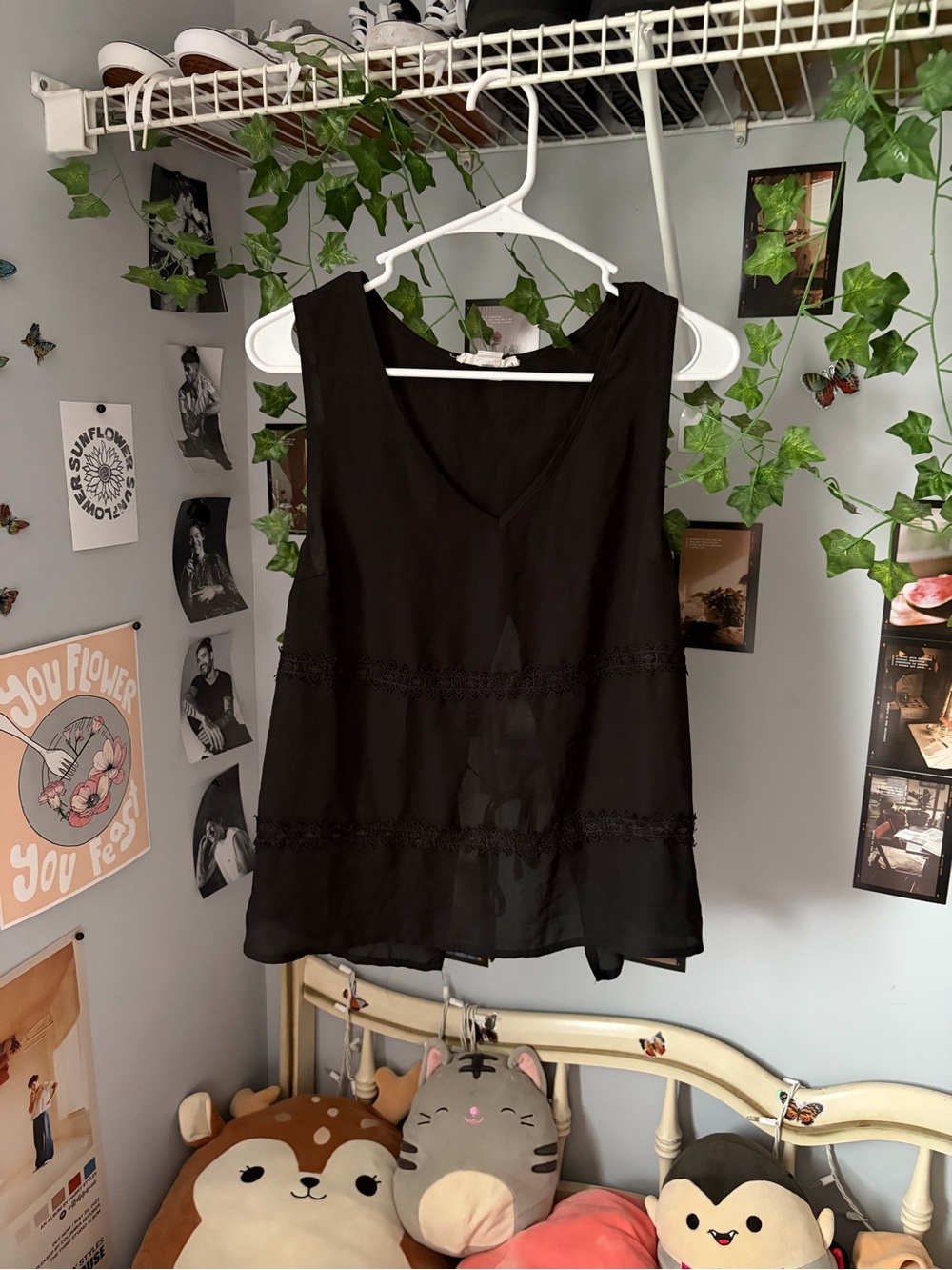 Loveriche Black Vintage Shirt